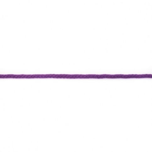 Violett 5mm Baumwollkordel