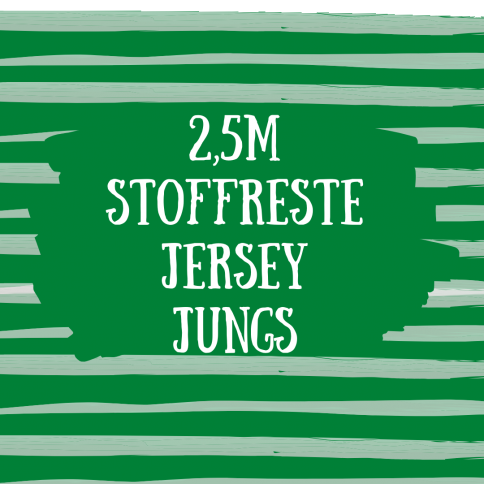 2,5m Stoffreste Jersey Jungs