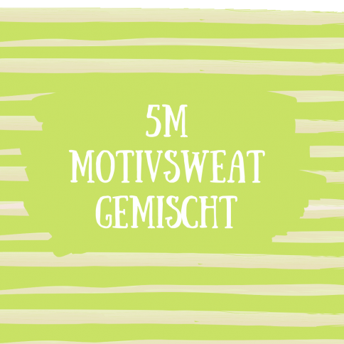 5m Motivsweat Gemischt