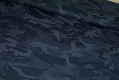 Camouflage blau Funktionsjersey