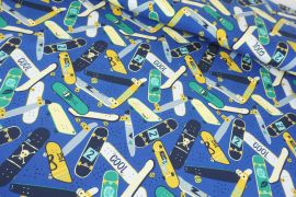 Skateboards blau -Sommersweat-